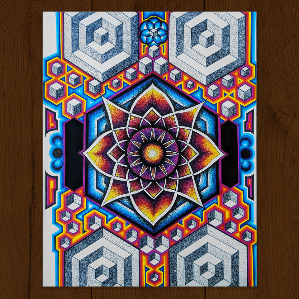 Mandala Geometric Art