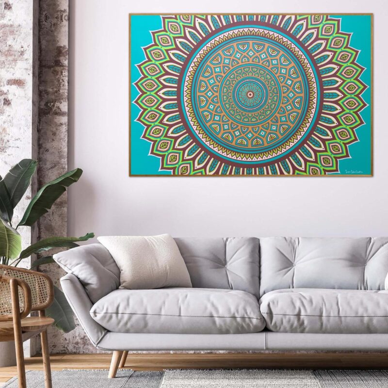 Mandala Wall Art Seven Spheres Creations