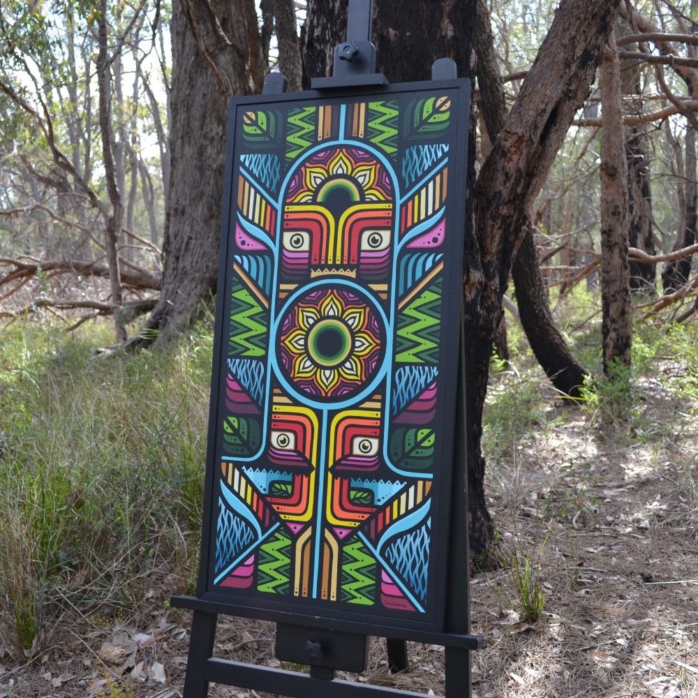 Inception Geometric Artwork by Seven Sphere Creations